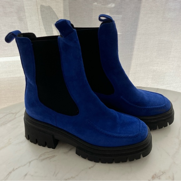 Maguire Biella Loafers size 38 Blue Cobalt Suede - Picture 7 of 11